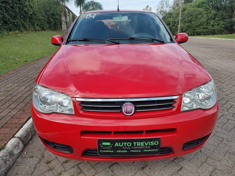 FIAT - PALIO - 2014/2014 - Vermelha - R$ 31.900,00