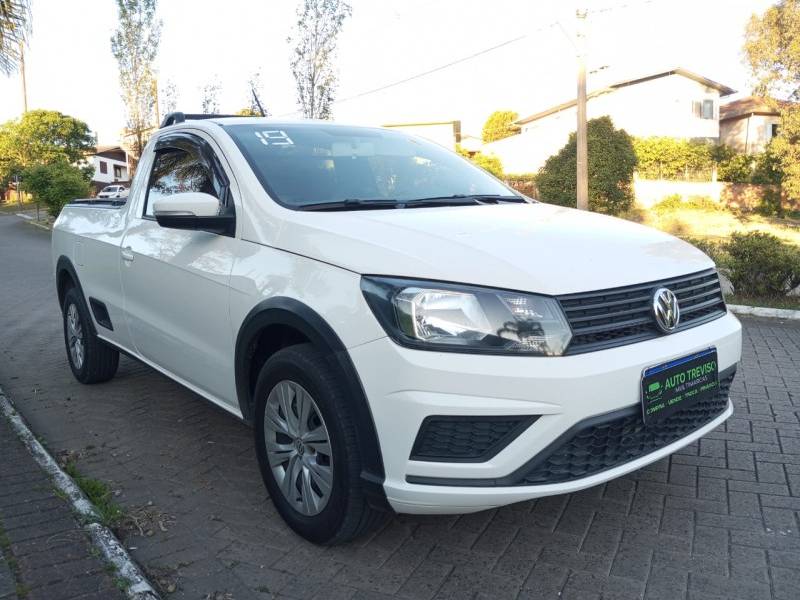 VOLKSWAGEN - SAVEIRO - 2018/2019 - Branca - R$ 62.900,00